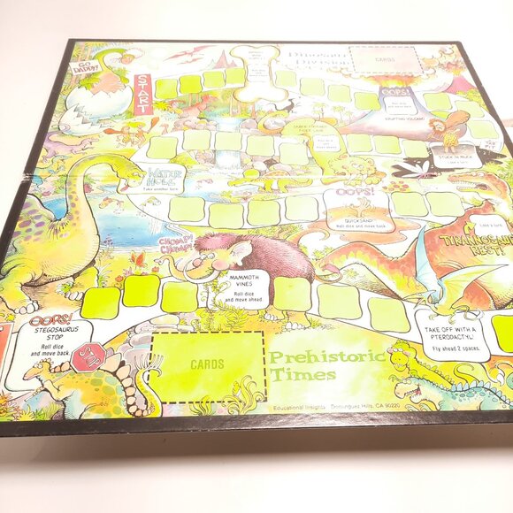 Vintage intermediate math board games Ages 7-12 Multiplication, Division, round - Picture 9 of 13